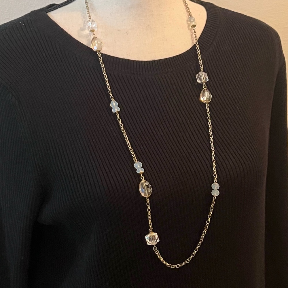 Cute Gold Tone fashion necklace